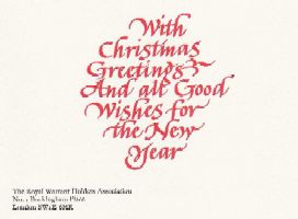 Royal Warrant Holders Christmas Card