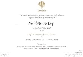 Corporate Invitation